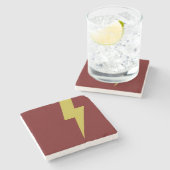 稲妻ボルト ストーンコースター (横)