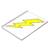 稲妻ボルト ノートブック (左側)