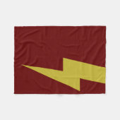 稲妻ボルト フリースブランケット (正面(横))