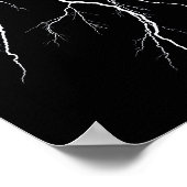 稲妻ボルト☔ ポスター (角)