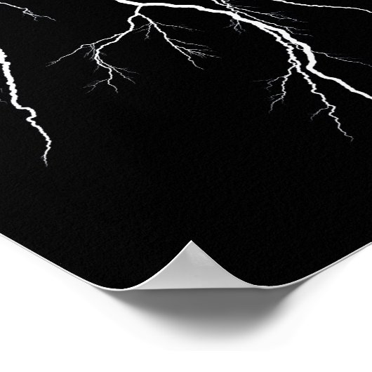 稲妻ボルト☔ ポスター (角)