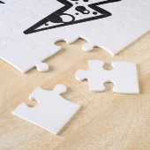 稲妻ボルト、手書きドードルセット。 ジグソーパズル (側面)