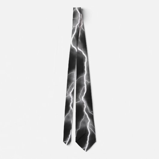 稲妻ボルト – B&W ネクタイ (裏面)