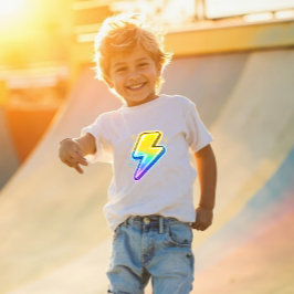 稲妻ボルト Y2K 幼児Tシャツ トドラーTシャツ