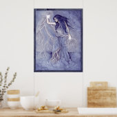 稲妻ポスター ポスター (キッチン)