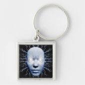 稲妻マスク キーホルダー (正面)