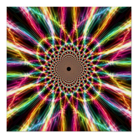 稲妻レインボーパーフェクトポスター ポスター (正面)