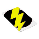 稲妻円 マグネット (右側)