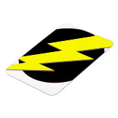 稲妻円 マグネット (左側)