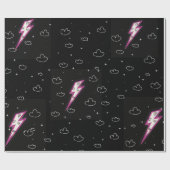 稲妻包装紙 ラッピングペーパー (フラット)