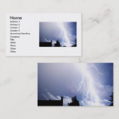 稲妻名刺 名刺 (正面/裏面)