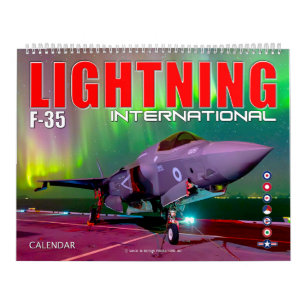 稲妻国際的- F-35稲妻II カレンダー