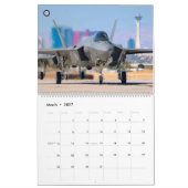 稲妻国際的- F-35稲妻II カレンダー (3月 2027)