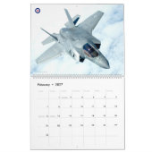 稲妻国際的- F-35稲妻II カレンダー (2月 2027)