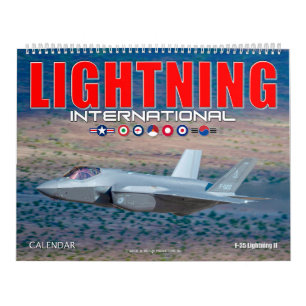 稲妻国際的- F-35稲妻II カレンダー