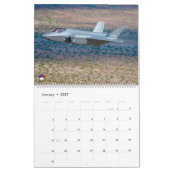 稲妻国際的- F-35稲妻II カレンダー (1月 2027)