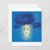 稲妻嵐招待状 招待状 (正面/裏面)