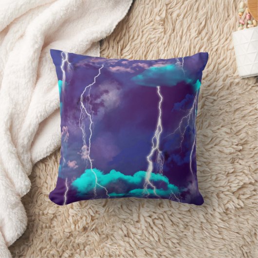 稲妻嵐 クッション (ブランケット)