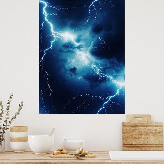 稲妻嵐 ポスター (キッチン)