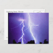 稲妻嵐 ポストカード (正面/裏面)