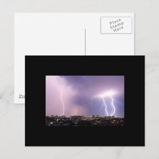 稲妻嵐 ポストカード (正面/裏面)