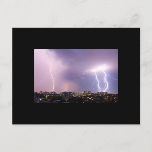 稲妻嵐 ポストカード (正面)