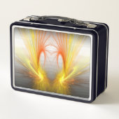 稲妻抽象芸術 – フラッシュ メタルランチボックス (裏面)