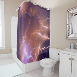 稲妻攻撃 シャワーカーテン