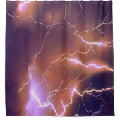 稲妻攻撃 シャワーカーテン (正面)