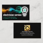 稲妻波パワーライトバルブ 名刺 (正面/裏面)