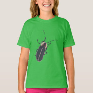 稲妻絵を描の虫、昆虫、Tシャツの Tシャツ