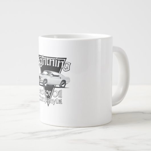 稲妻自動車油株式会社 ジャンボコーヒーマグカップ (正面右)