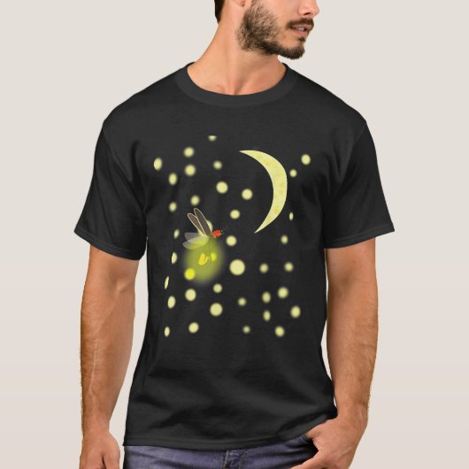 稲妻虫とムーンバグ虫昆虫昆虫学Be Tシャツ (正面)