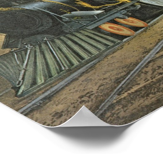 稲妻表現列車1863 ポスター (角)