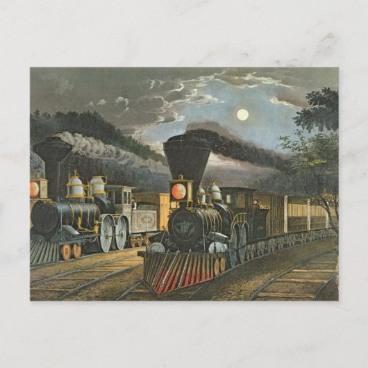 稲妻表現列車1863 ポストカード (正面)