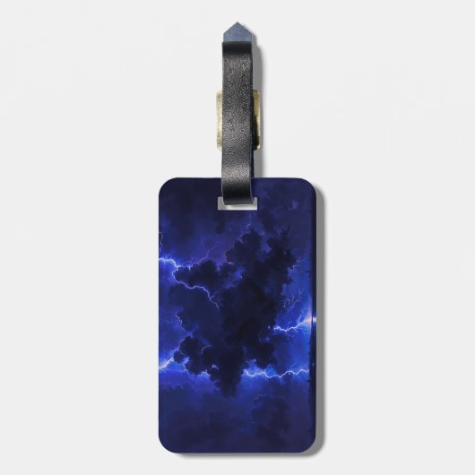 稲妻雲 ラゲッジタグ (裏面縦)