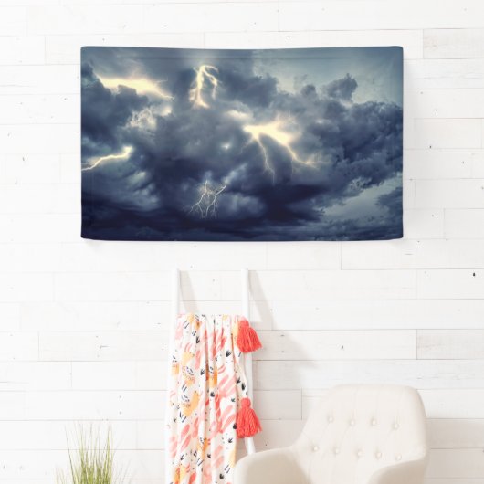 稲妻雷雨 横断幕 (インサイチュ)