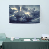 稲妻雷雨 横断幕 (トレードショー)