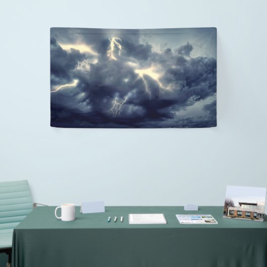 稲妻雷雨 横断幕 (トレードショー)