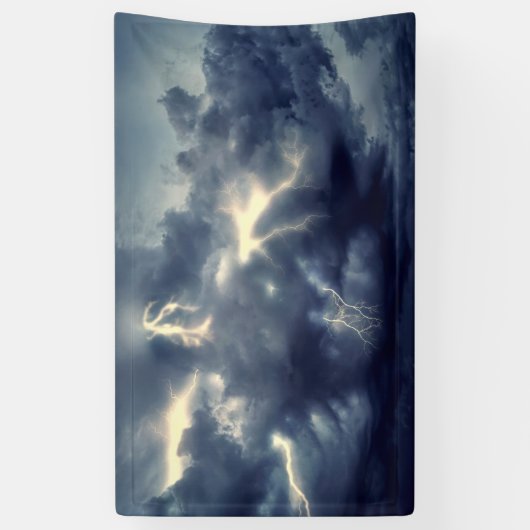 稲妻雷雨 横断幕 (縦)