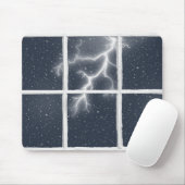稲妻（ウィンドウマウスパッド内） マウスパッド (マウス)