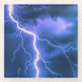 稲妻 ガラスコースター (正面)