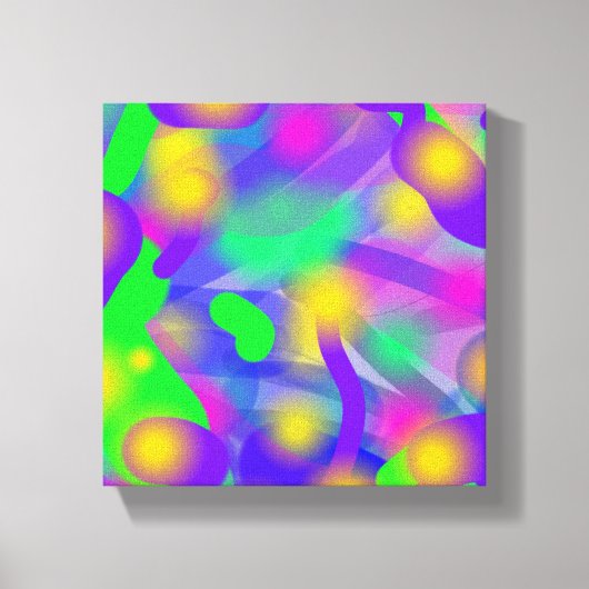 稲妻 キャンバスプリント (正面)