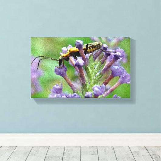 稲妻! キャンバスプリント (インサイチュ (ウッドフロア))