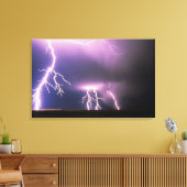 稲妻. キャンバスプリント (インサイチュ (リビング))