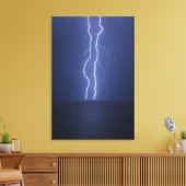 稲妻 キャンバスプリント (インサイチュ (リビング))