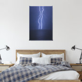 稲妻 キャンバスプリント (インサイチュ (寝室))