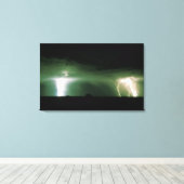 稲妻. キャンバスプリント (インサイチュ (ウッドフロア))