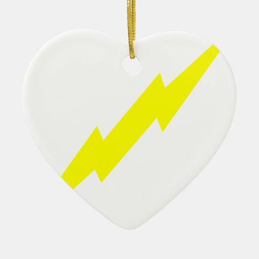 稲妻 セラミックオーナメント (正面)