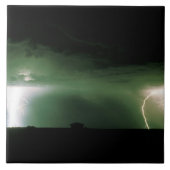 稲妻。 タイル (正面)